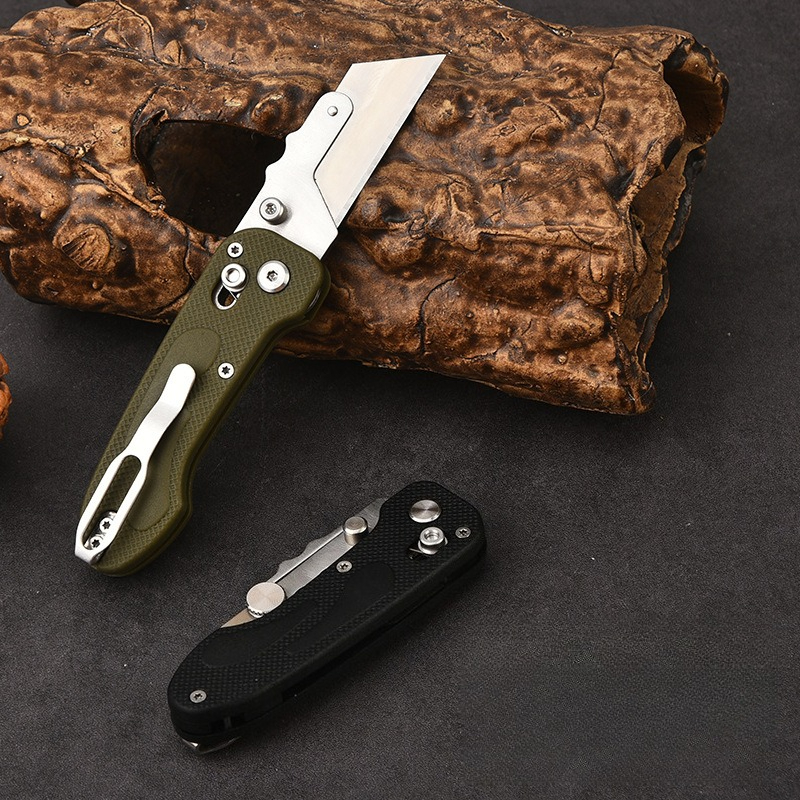 Outdoor Camping Wallpaper - Folding Utility Knife Anti Slip Handle