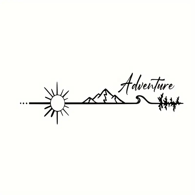 Outdoor Camping Wallpaper - Camping Outdoors Adventure Vinyl Sticker, Camper