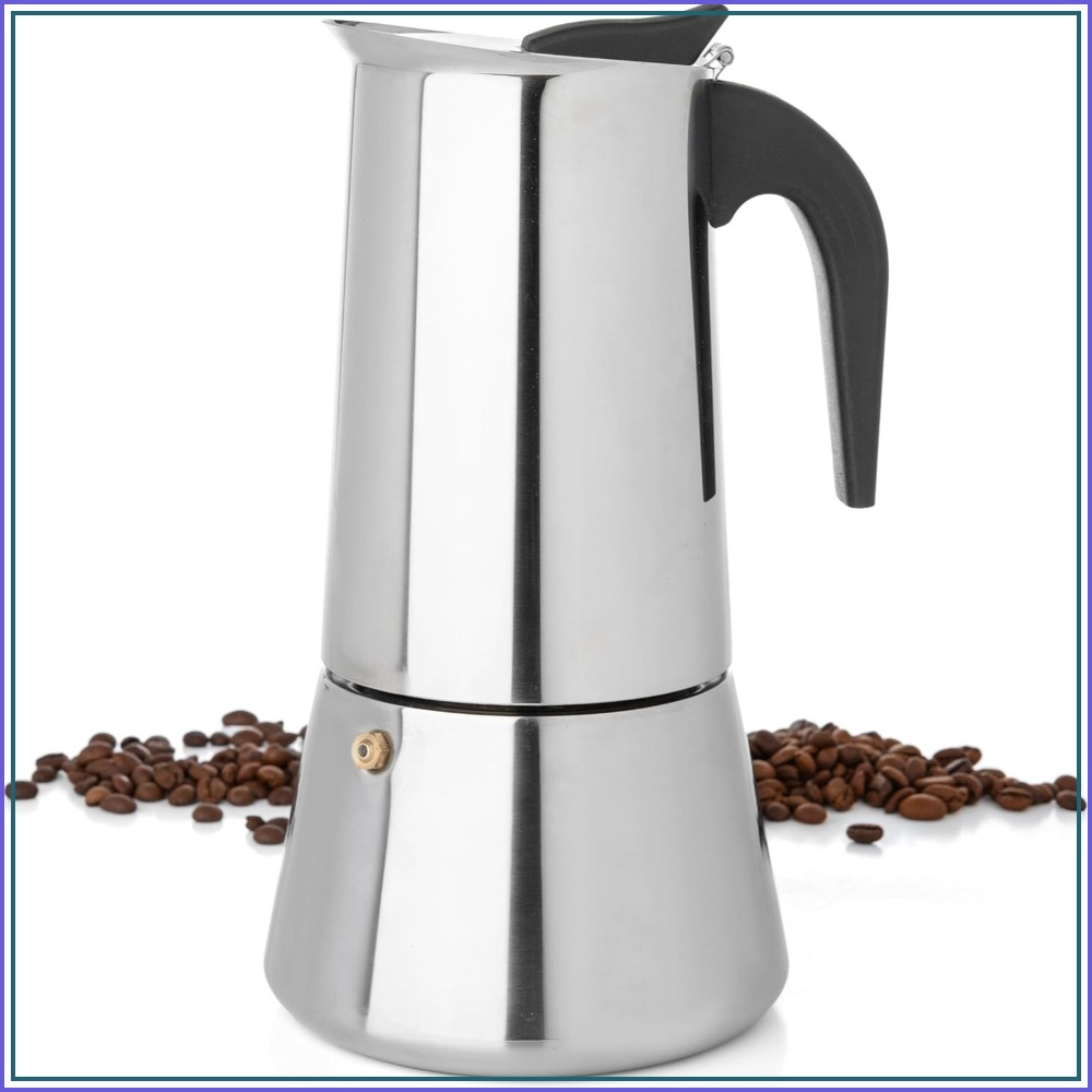 Camp Percolator Coffee - 12 Cup Stovetop Espresso Maker 600ml/20oz,