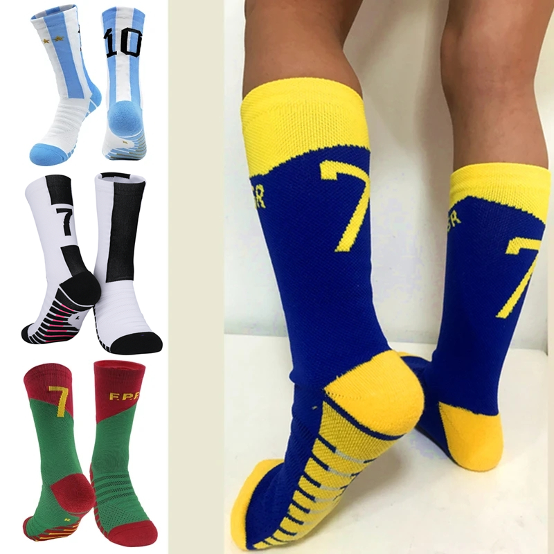 Outdoor Boys Camping Youtube - Kids Soccer Socks Number 10# Star