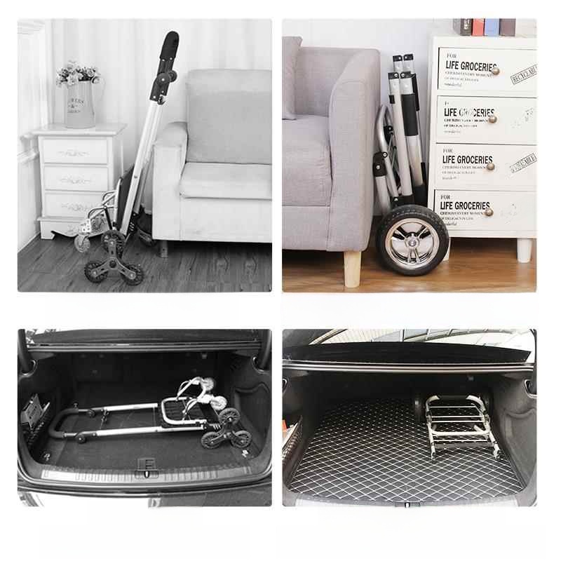 Outdoor Camping Shop - Portable Camping Car Hand-Pulled Shopping Cart