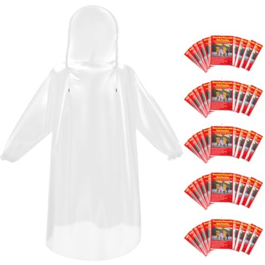 Camping Rain Poncho - and and Disposable Rain Ponchos for