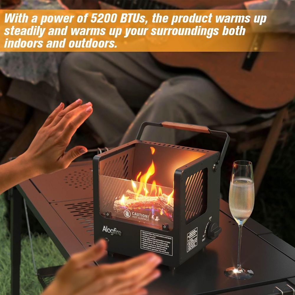 Compact 3-in-1 Outdoor Butane  - Outdoor Camping Fire Pit ulasan dan harga