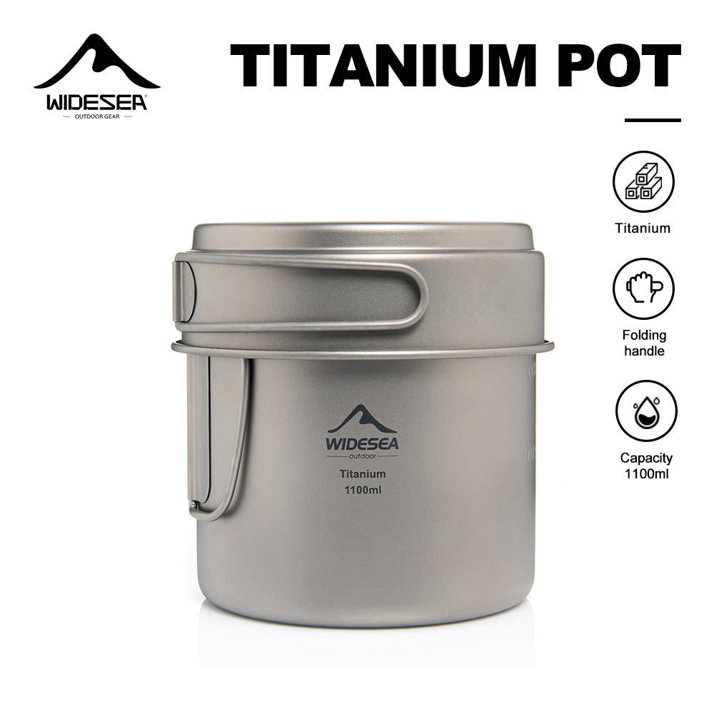 Widesea Ultralight Titanium Ca - Outdoor Camping Kitchen Set ulasan dan harga