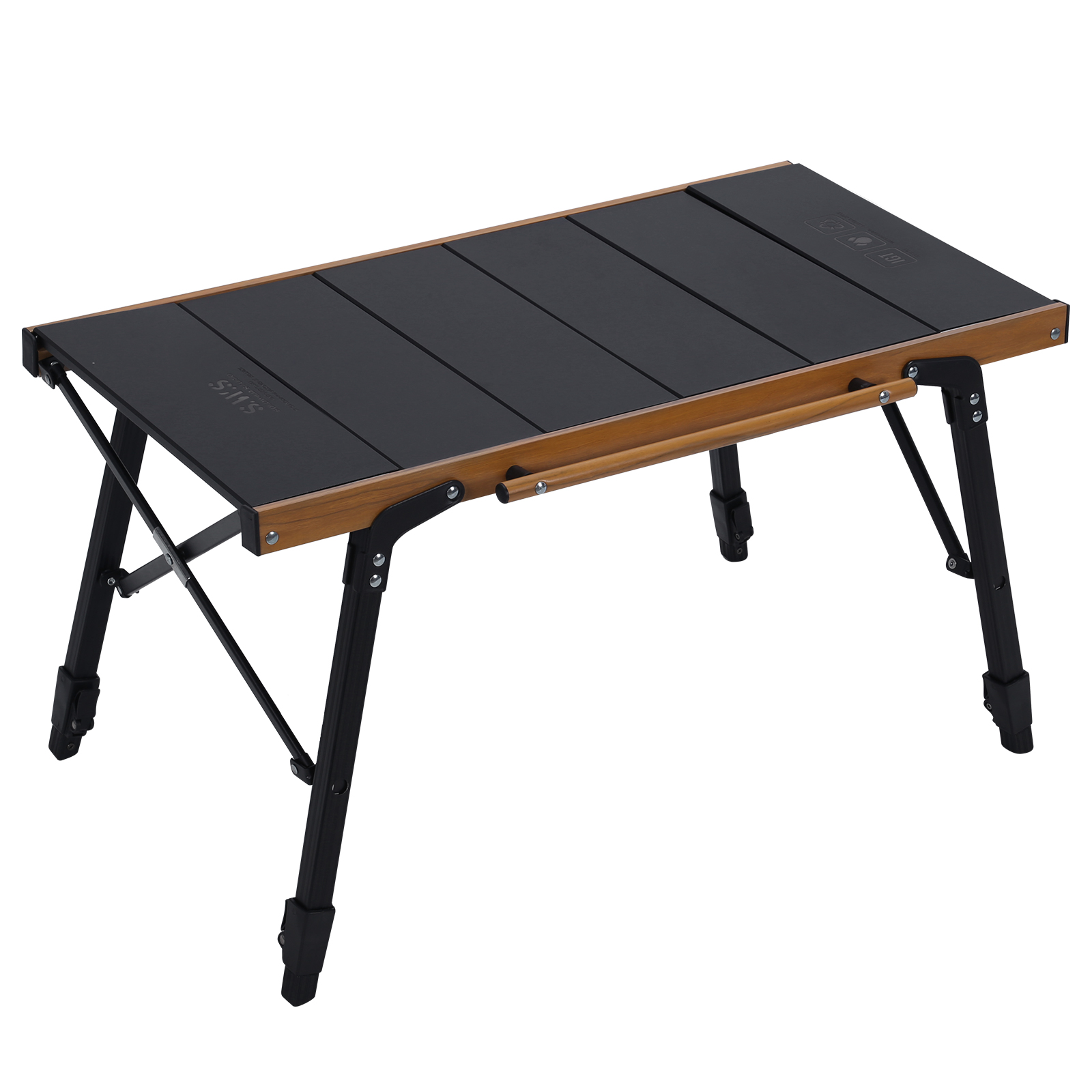 Portable Camping Table with St - Outdoor Camping Table With Storage ulasan dan harga