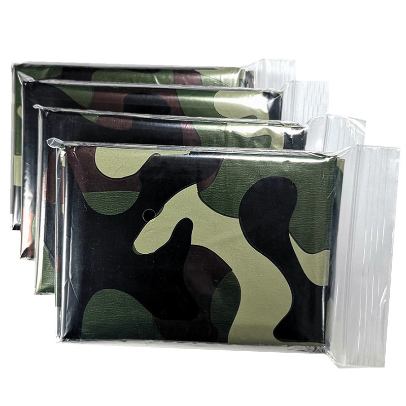 1pcs Emergency Thermal Blanket - Camping Rain Poncho ulasan dan harga