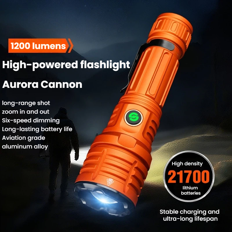 Strong Light LED Flashlight Zo - Outdoor Camping Lantern ulasan dan harga