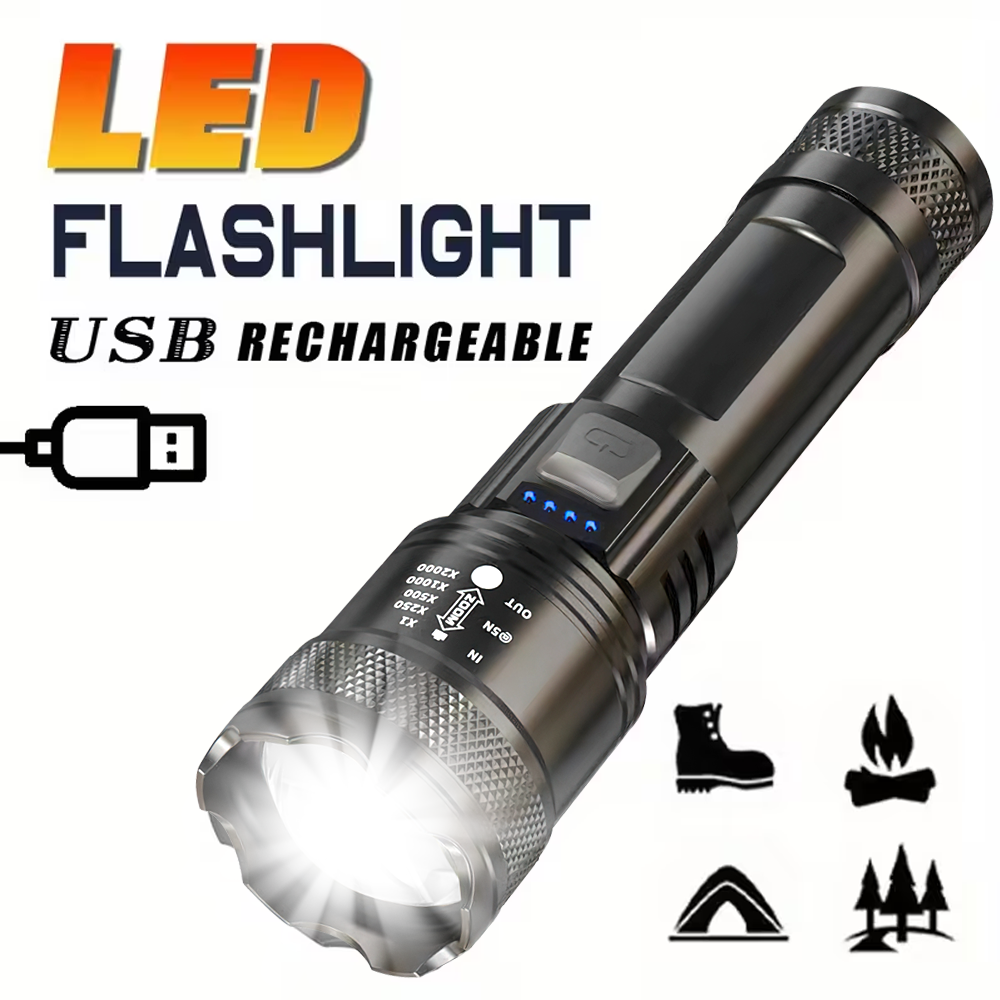 Super Bright LED Flashlight US - Outdoor Camping Lantern ulasan dan harga