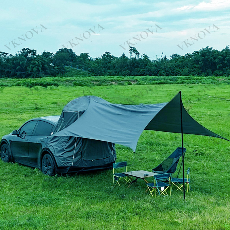 For Tesla Model Y Camping Car  - Outdoor Camping Car Tail Tent ulasan dan harga