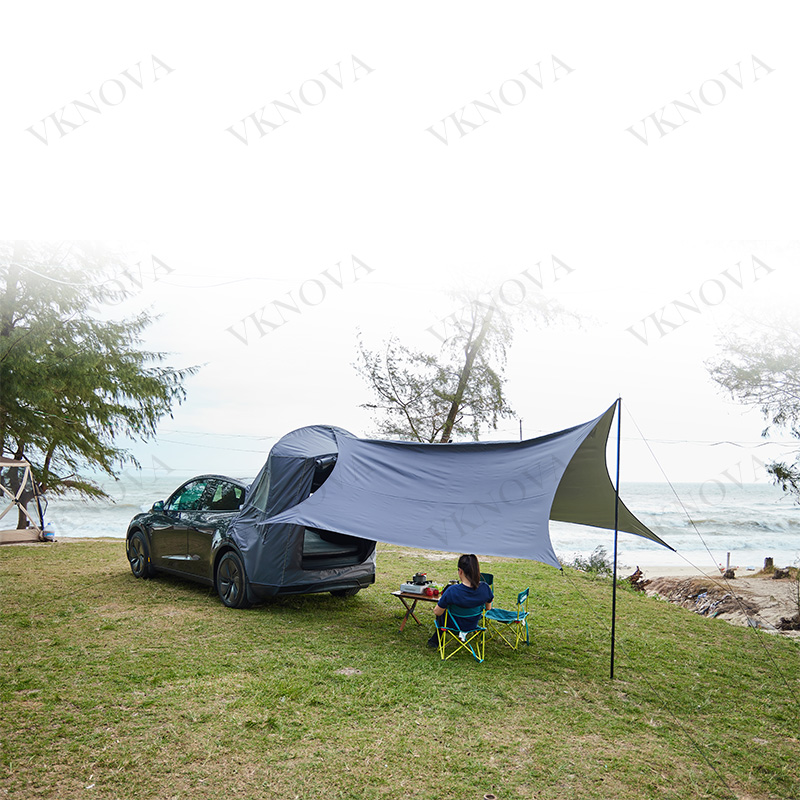 For Tesla Model Y Camping Car  - Outdoor Camping Car Tail Tent ulasan dan harga