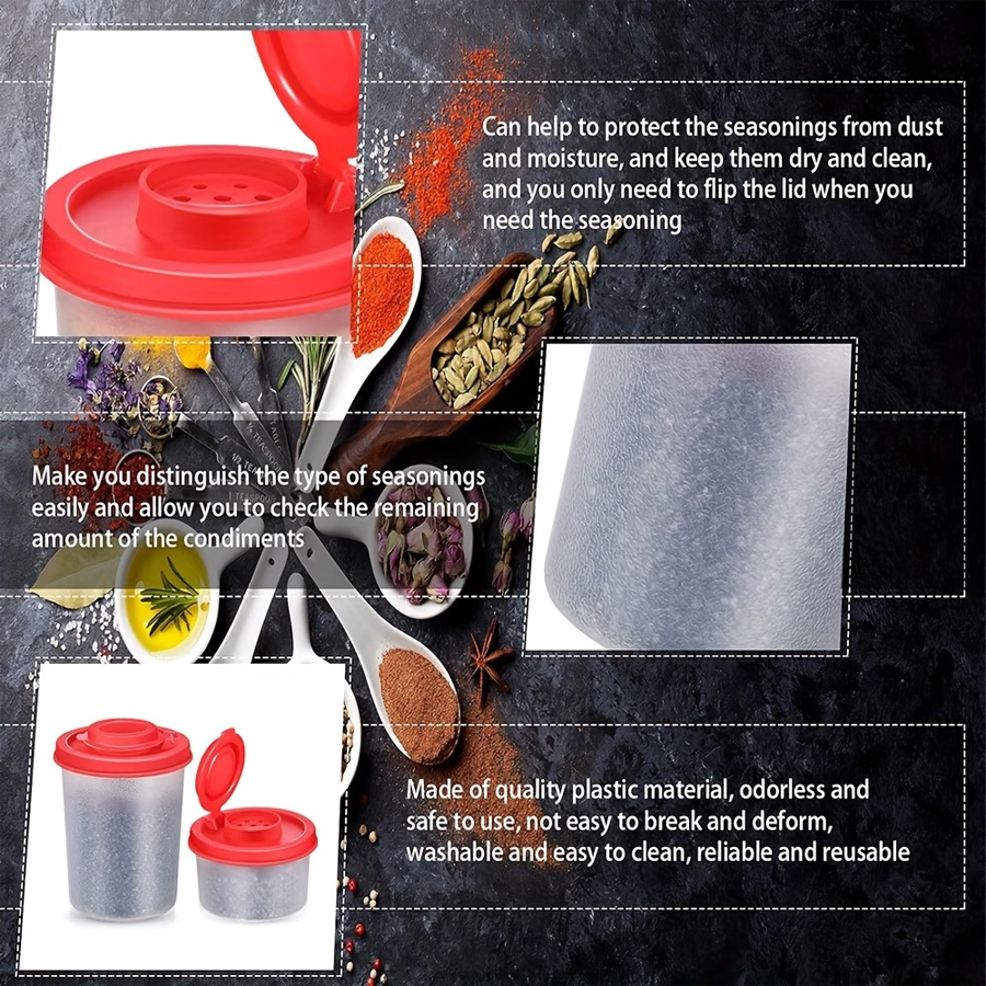 1 Small Salt and Pepper Shaker - Outdoor Camping Kitchen ulasan dan harga