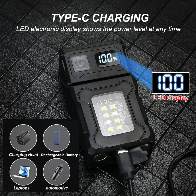 Mini LED Handheld Flashlights  - Outdoor Camping Lantern ulasan dan harga