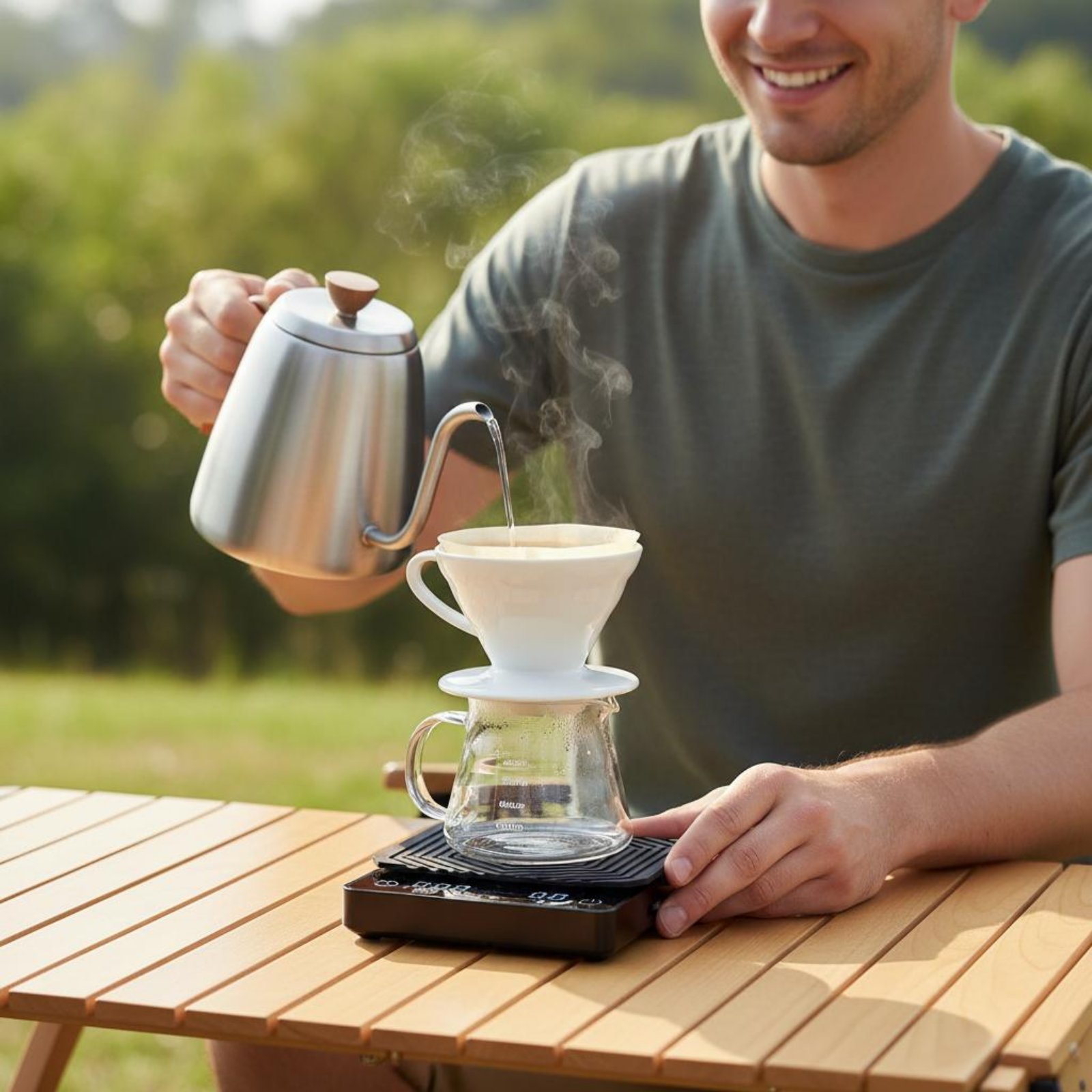 Espresso Scale Tare Function P - Outdoor Camping Kitchen ulasan dan harga