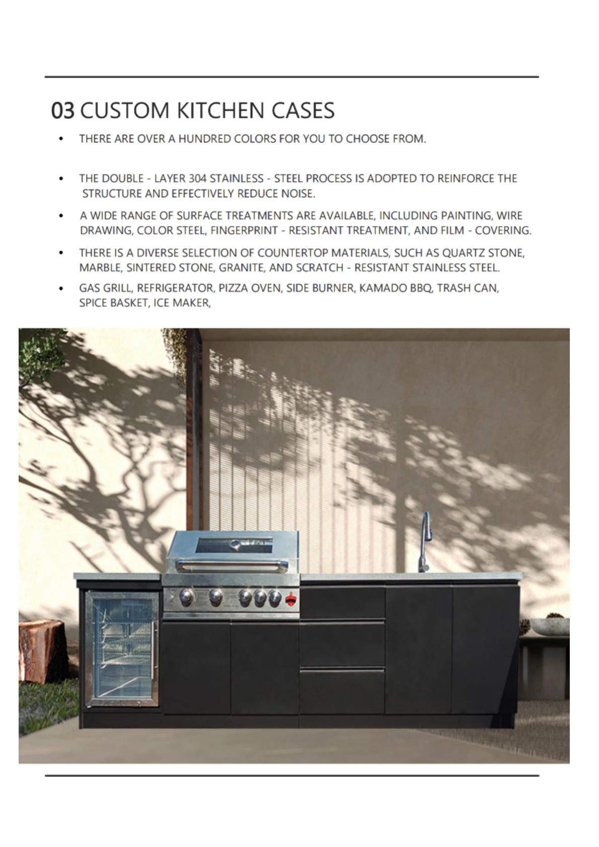 New Arrivals Customizable 304  - Outdoor Camping Kitchen ulasan dan harga