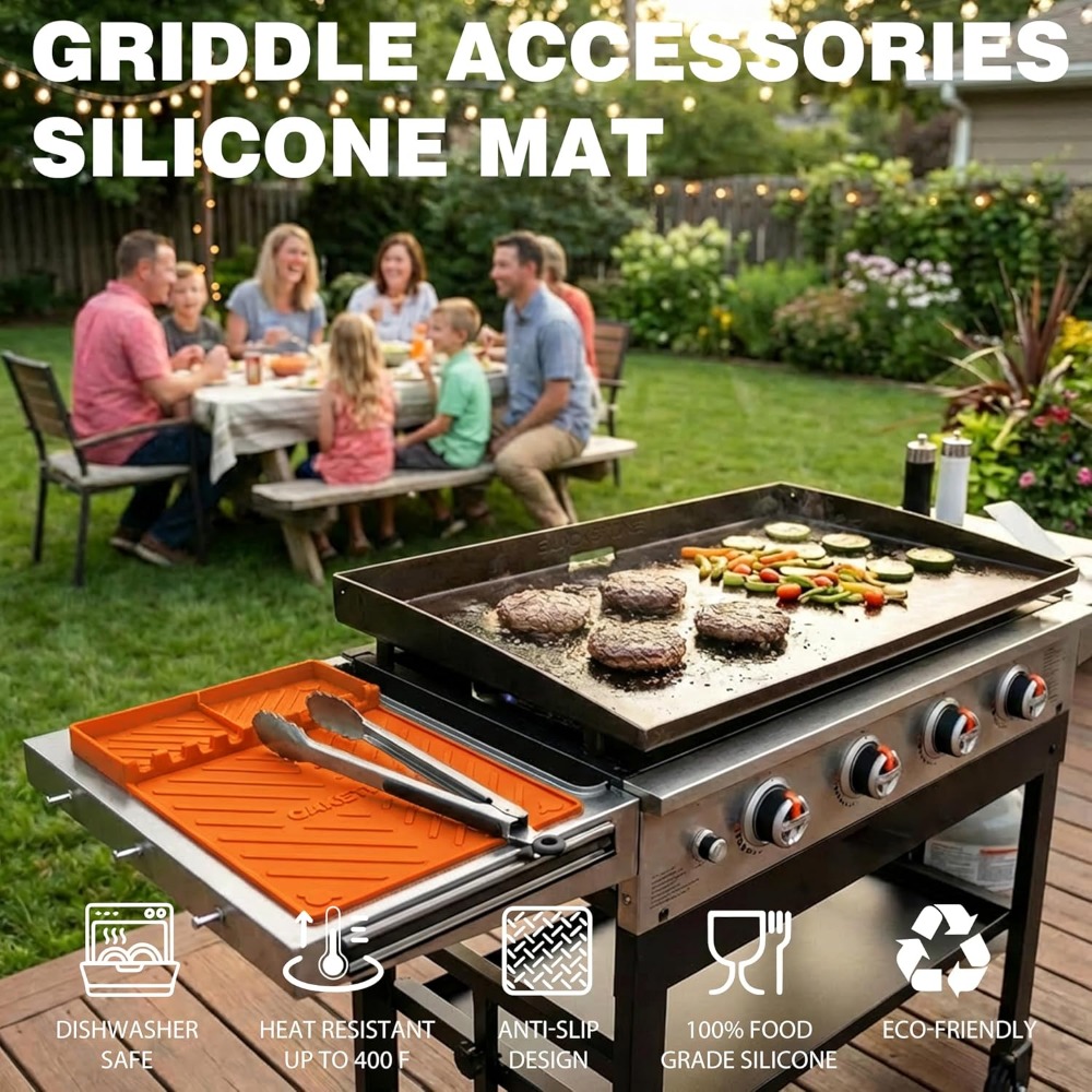 Silicone Grill Mats for Blacks - Outdoor Camping Kitchen ulasan dan harga