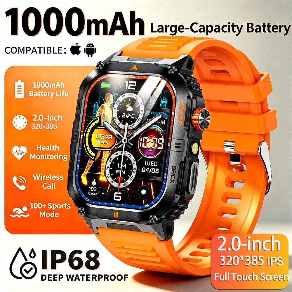 Military Smartwatch Outdoor Sp - Outdoor Camping Japan ulasan dan harga