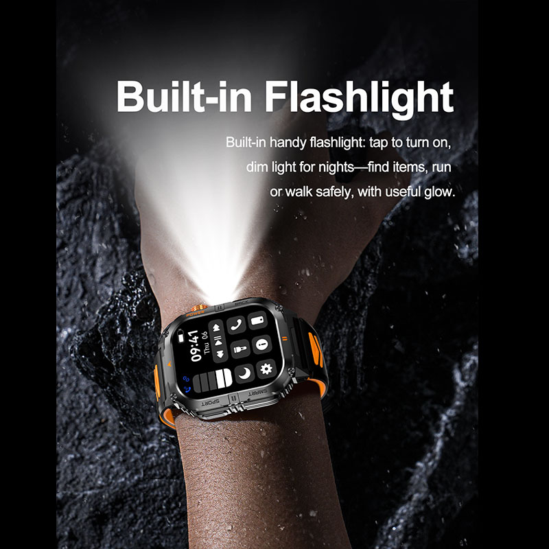 Military Smartwatch Outdoor Sp - Outdoor Camping Japan ulasan dan harga