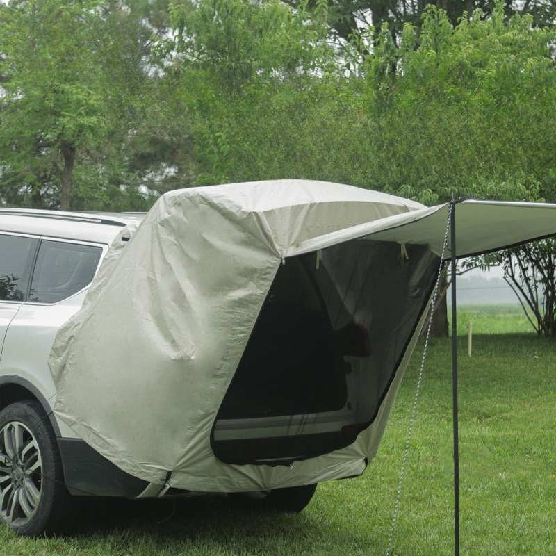 Folding rear tent, outdoor cam - Outdoor Camping Car Tail Tent ulasan dan harga
