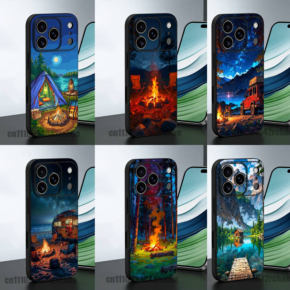 For Outdoor Camping Bonfire Wa - Outdoor Camping Wallpaper ulasan dan harga