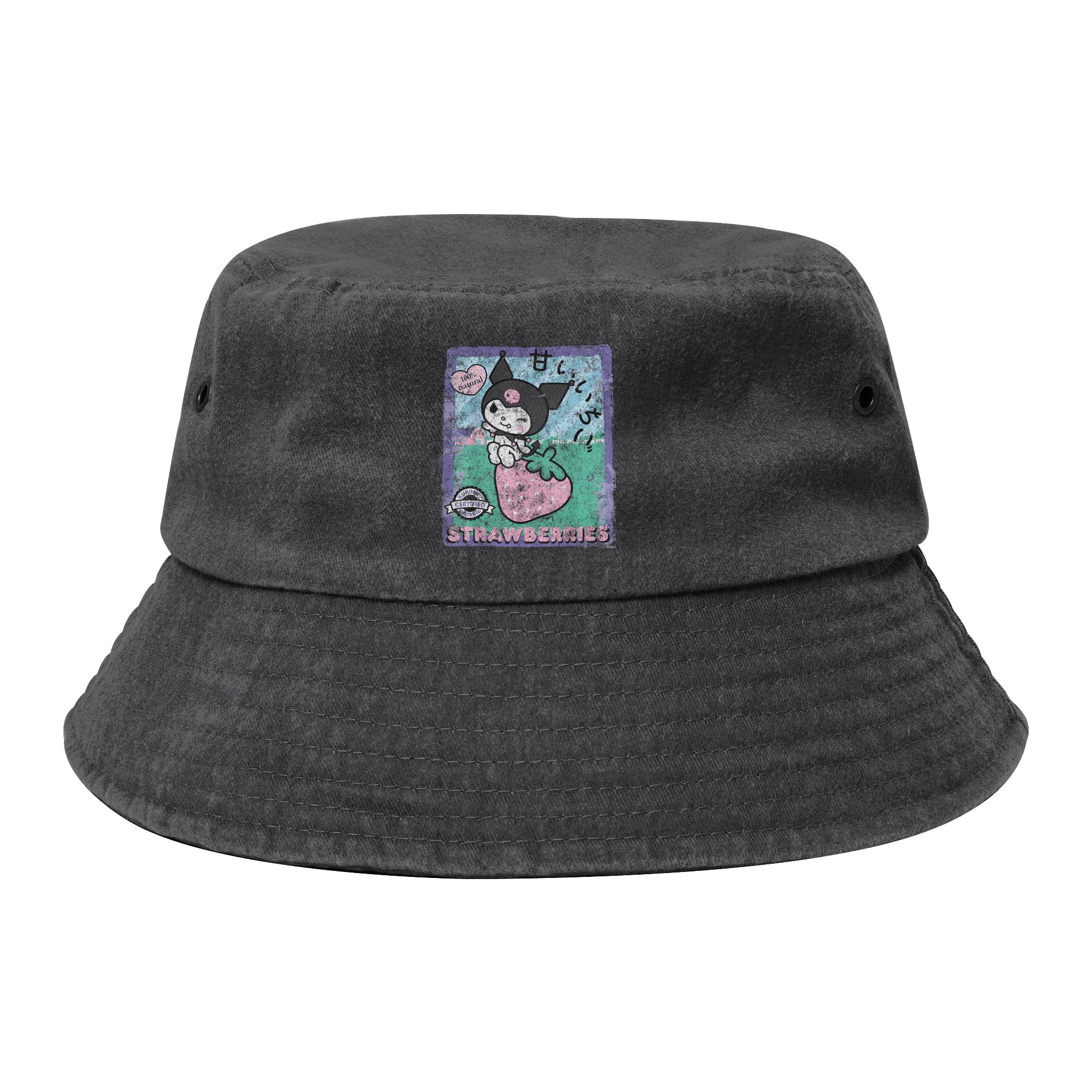 Woman Bucket Hat Kuromi Strawb - Outdoor Camping Ideas For Adults ulasan dan harga