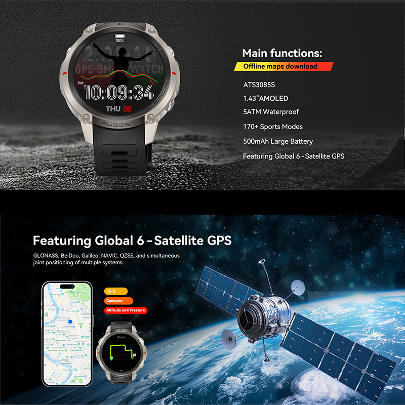 2026 Smart Watch Outdoor Sport - Outdoor Camping Japan ulasan dan harga