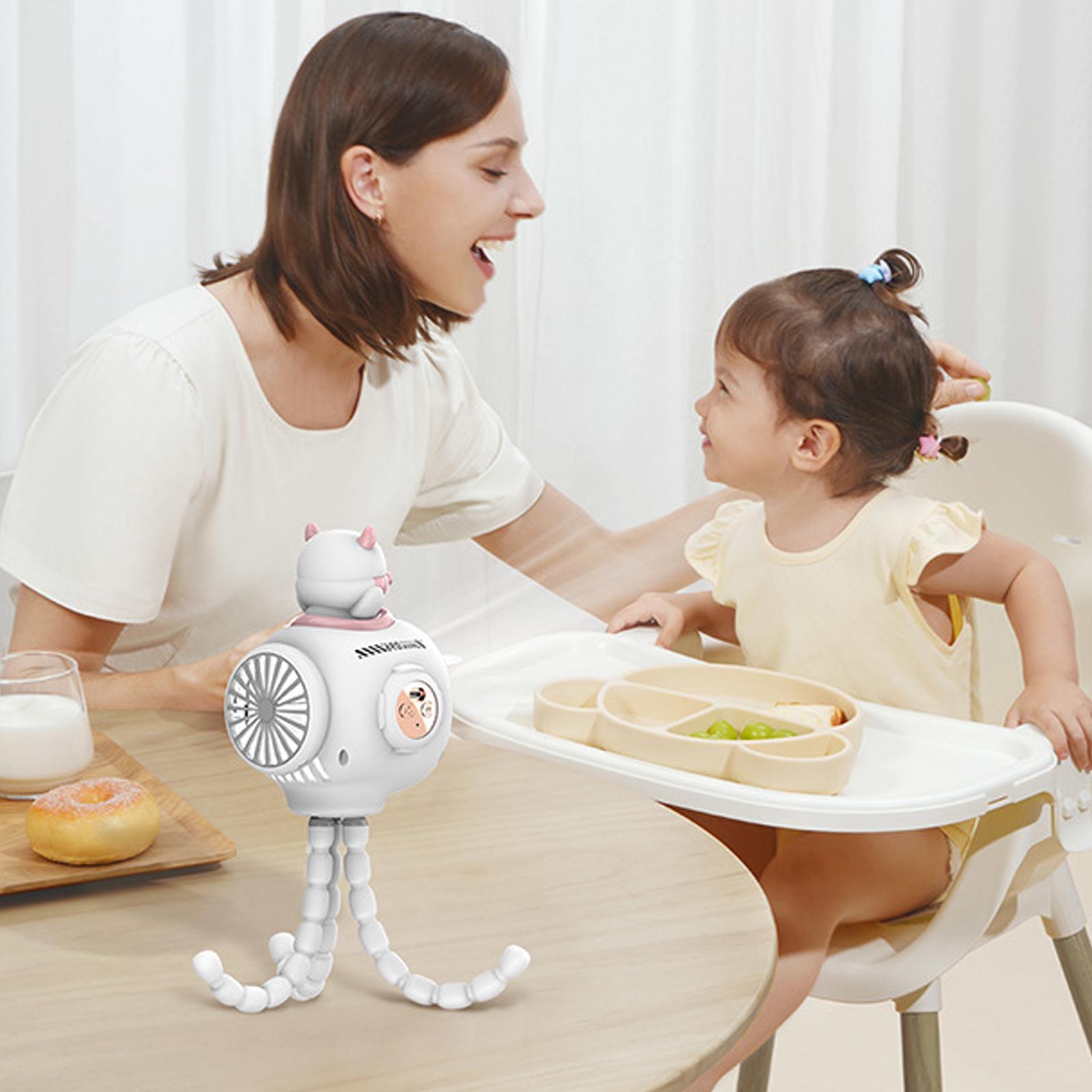 Stroller Misting Fan Clip Fan  - Outdoor Camping Shop ulasan dan harga