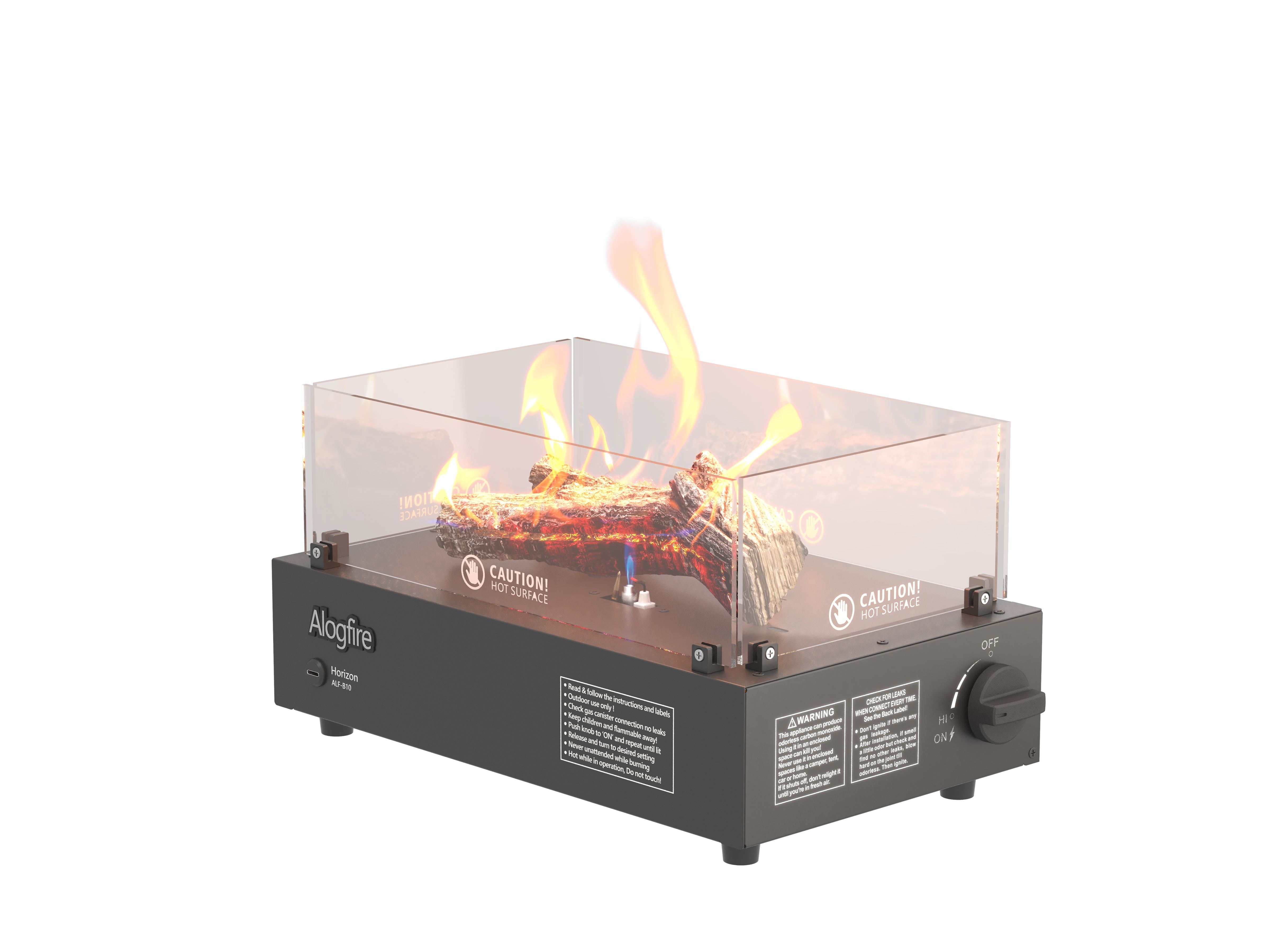 Alogfire Real Flame Smokeless  - Outdoor Camping Fire Pit ulasan dan harga