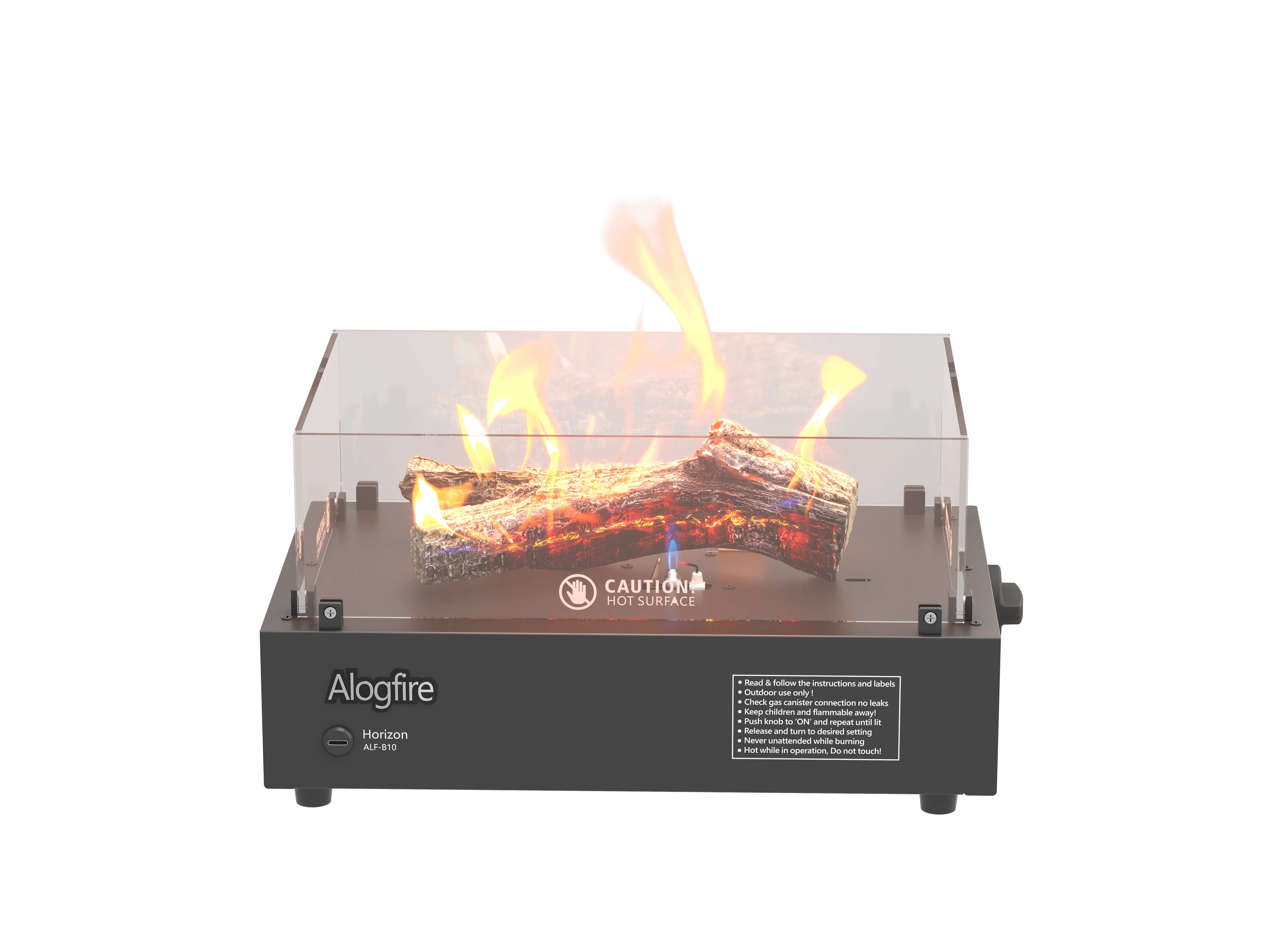 Alogfire Real Flame Smokeless  - Outdoor Camping Fire Pit ulasan dan harga
