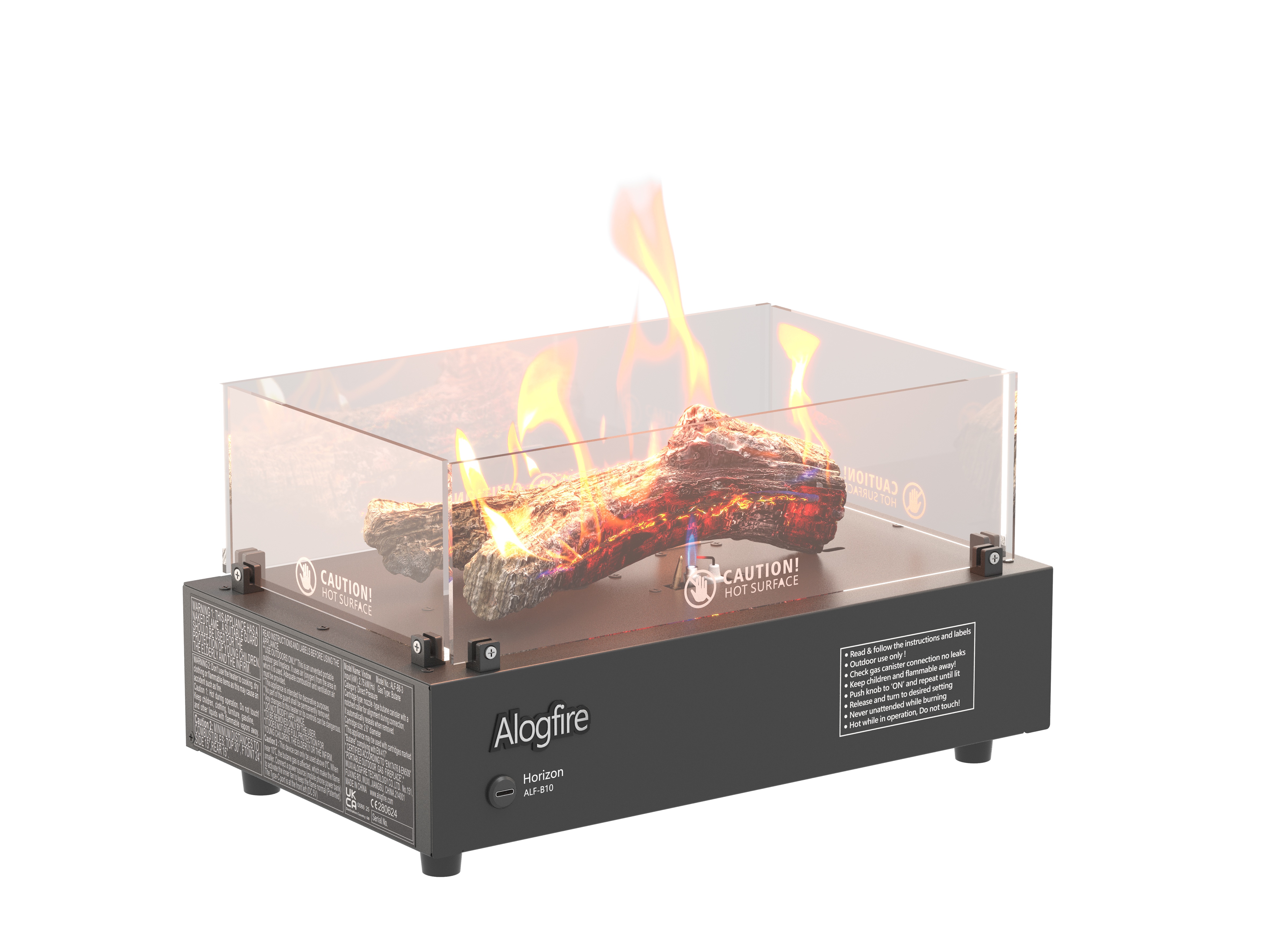 Alogfire Real Flame Smokeless  - Outdoor Camping Fire Pit ulasan dan harga