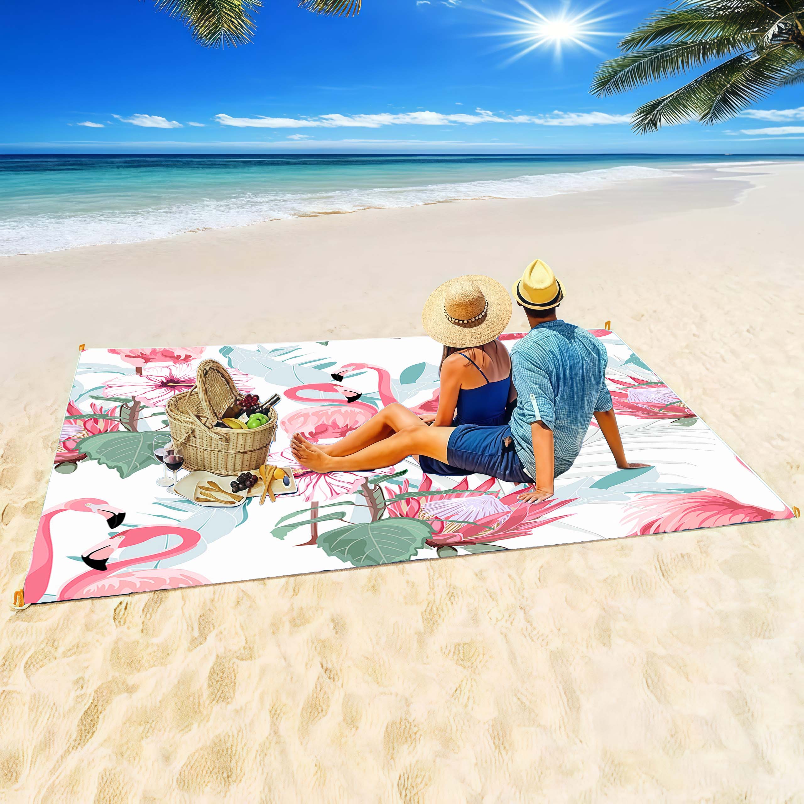 200x240cm Extra Large Bohemian - Outdoor Camping Mats Large ulasan dan harga