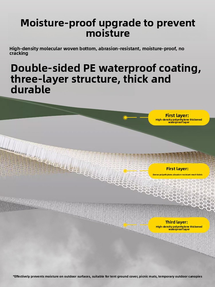 Waterproof Moisture-proof Outd - Outdoor Camping Mat Waterproof ulasan dan harga