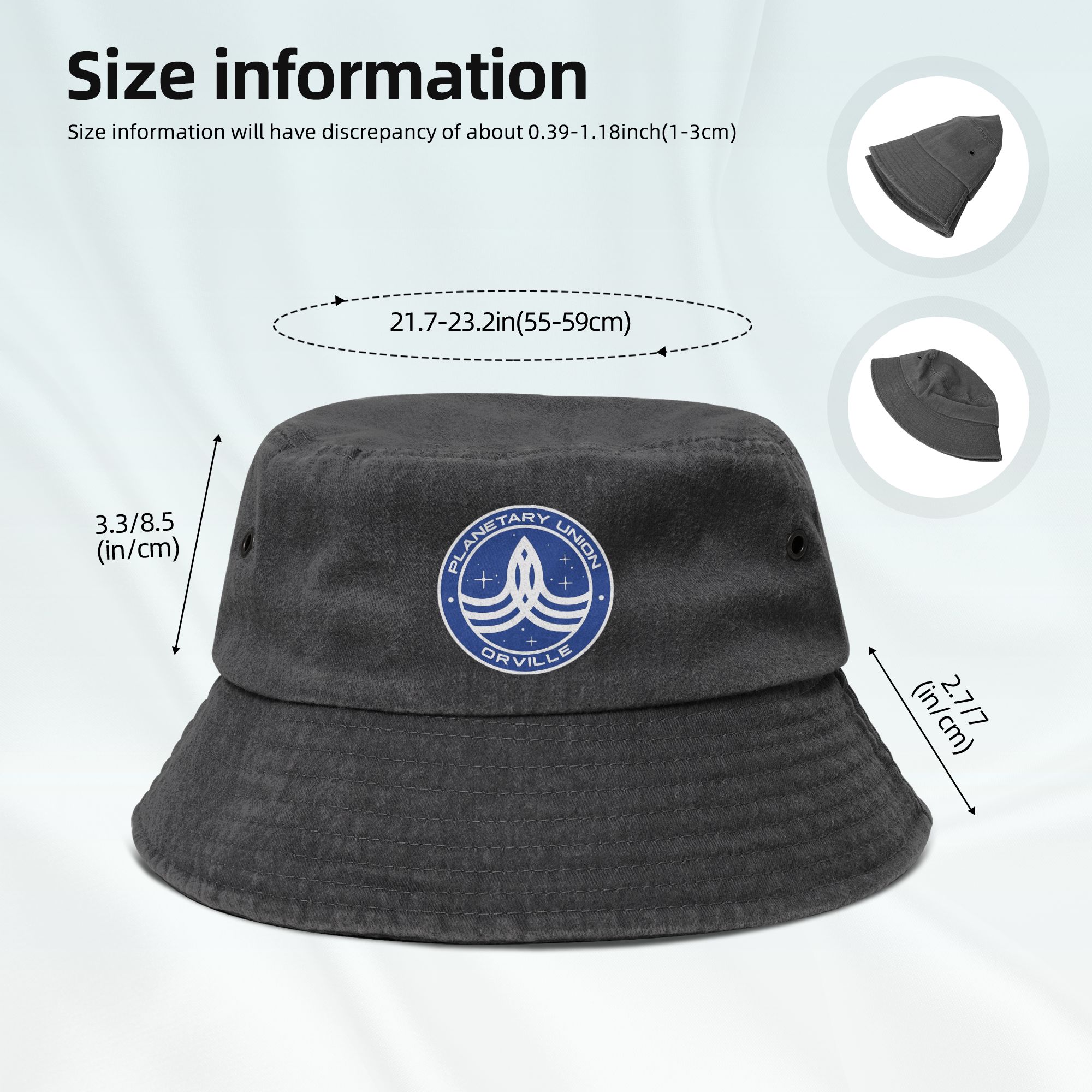 Unisex Distressed Denim Bucket - Outdoor Camping Ideas For Adults ulasan dan harga