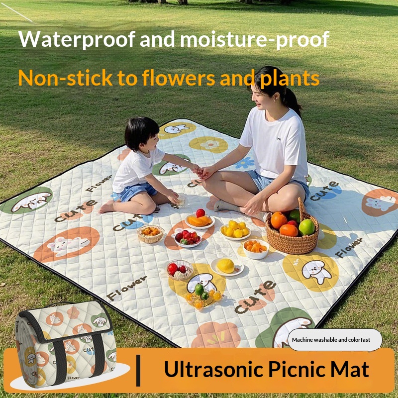 Spring Thickened Picnic Mat Wa - Outdoor Camping Mats Large ulasan dan harga