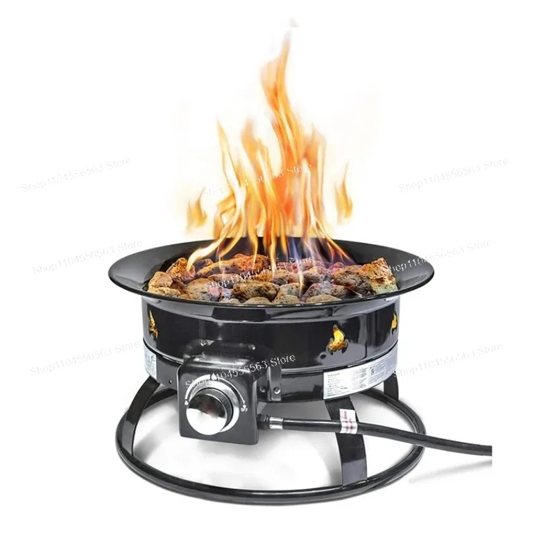 Portable Propane Fire Pit 58,0 - Outdoor Camping Fire Pit ulasan dan harga