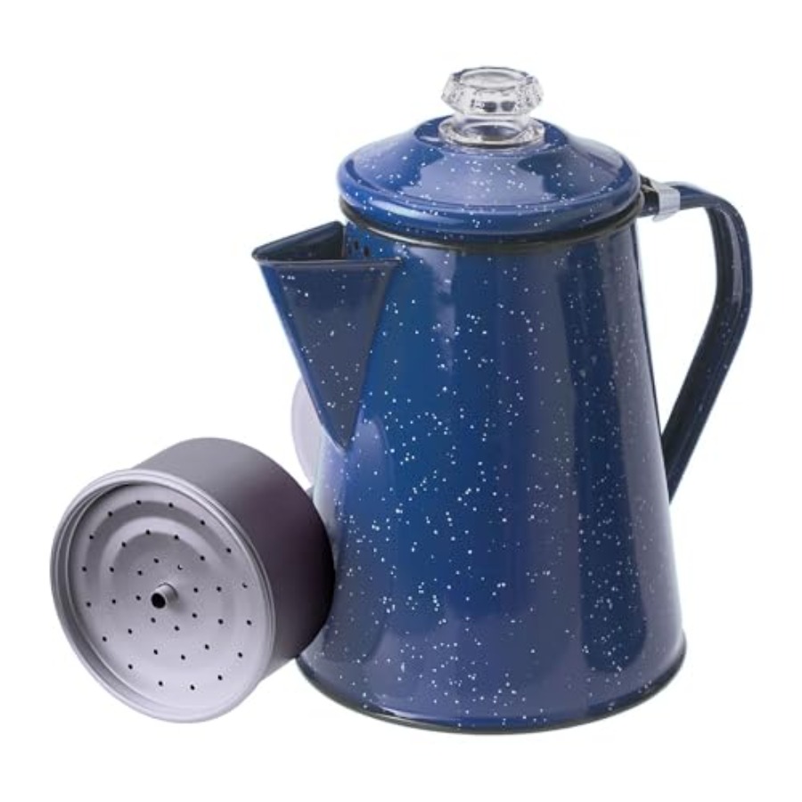 Percolator Coffee Pot Enamelwa - Camp Percolator Coffee ulasan dan harga