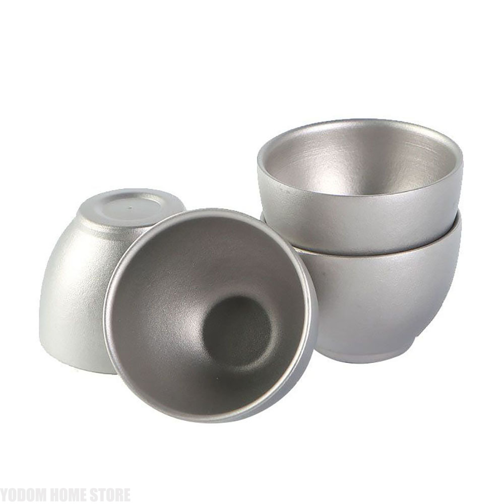 Small 100% Titanium Tea Cup Do - Outdoor Camping Kitchen ulasan dan harga