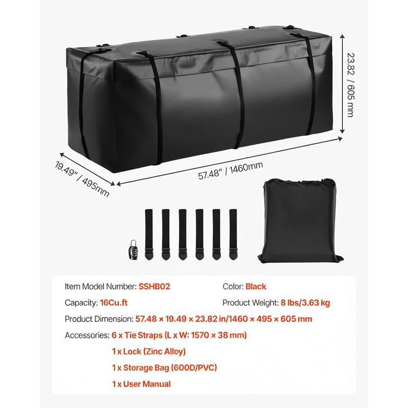 Vehicle Cargo Storage Pack 57. - Outdoor Camping Vehicle ulasan dan harga