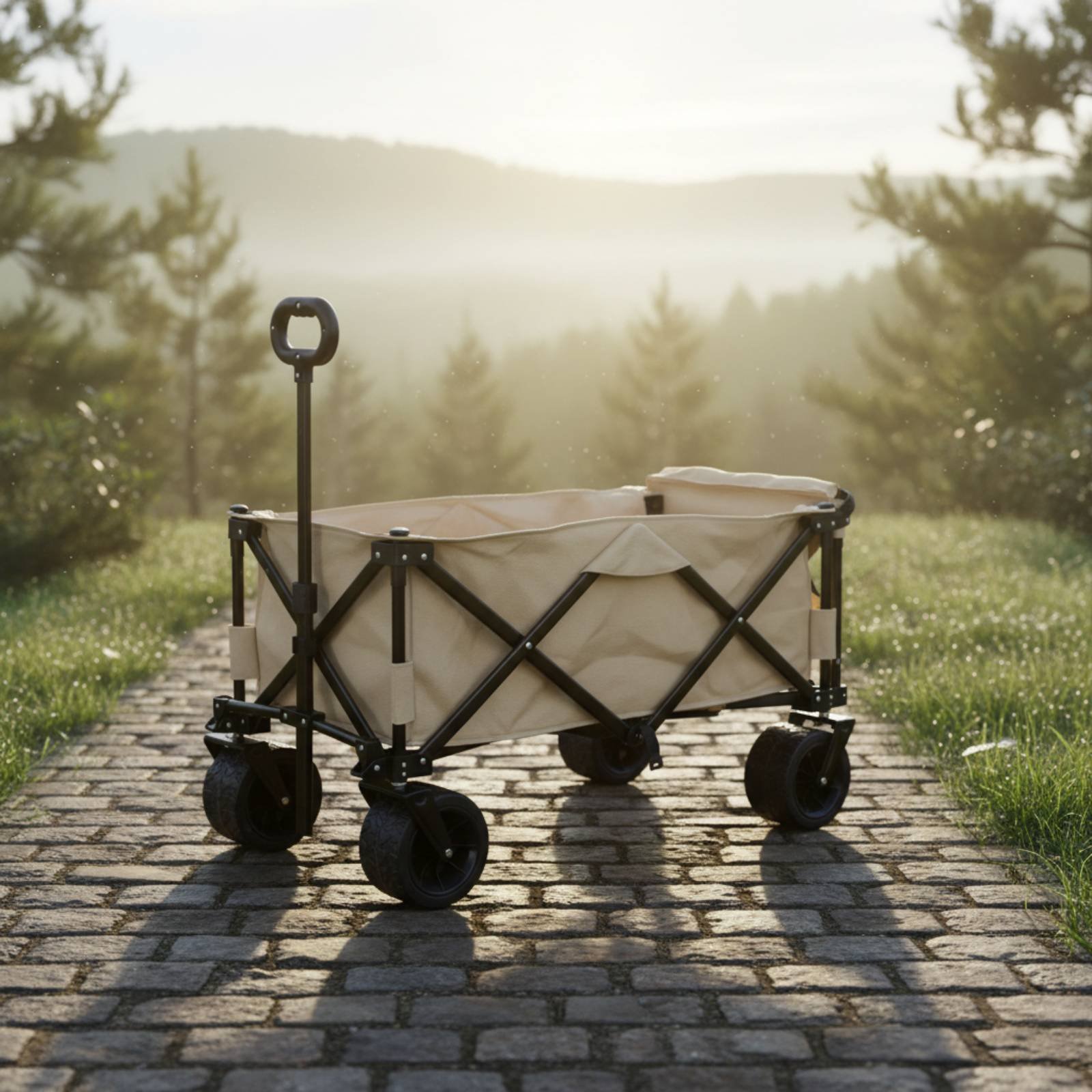 Wagon Table Vehicle Portable C - Outdoor Camping Vehicle ulasan dan harga