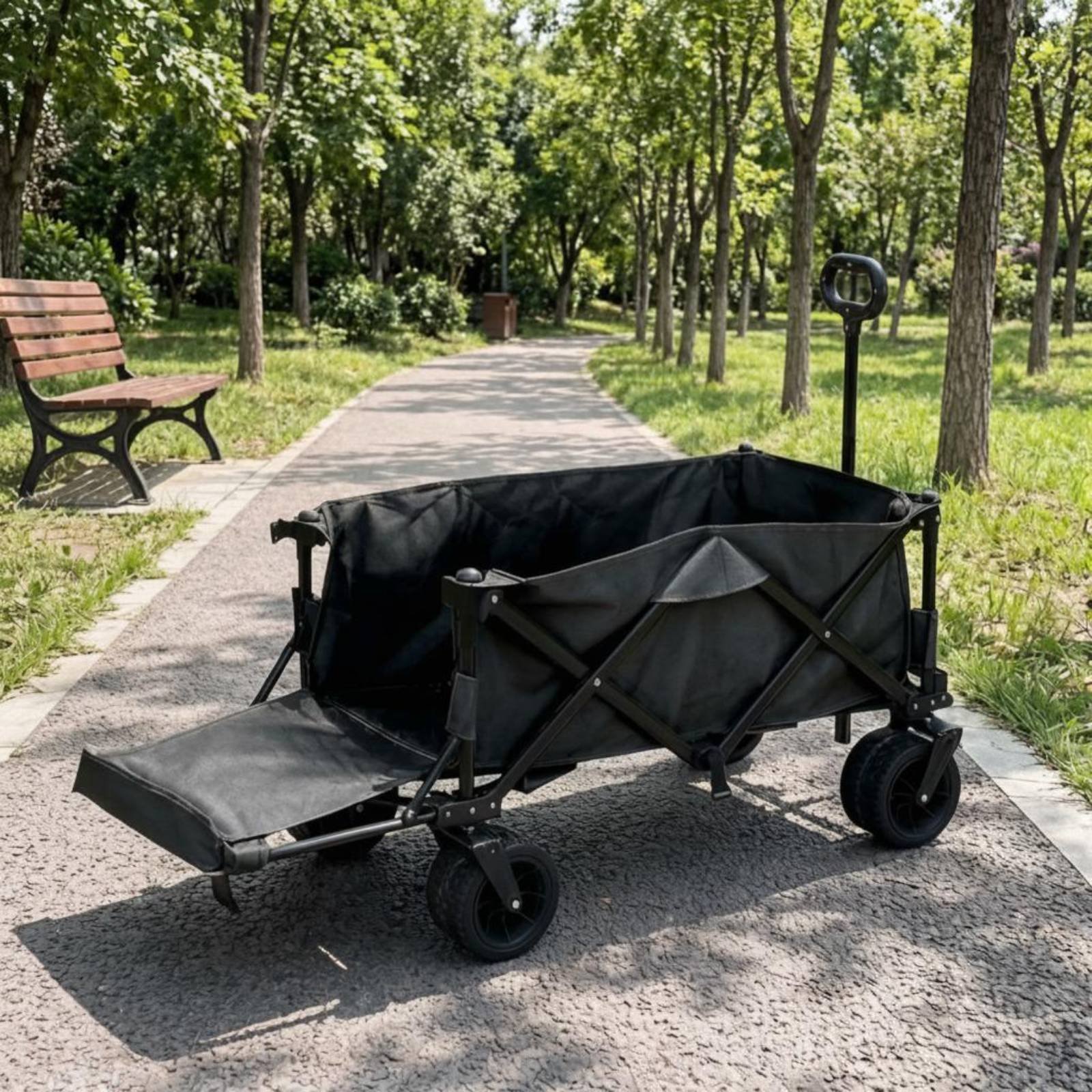 Wagon Table Vehicle Portable C - Outdoor Camping Vehicle ulasan dan harga