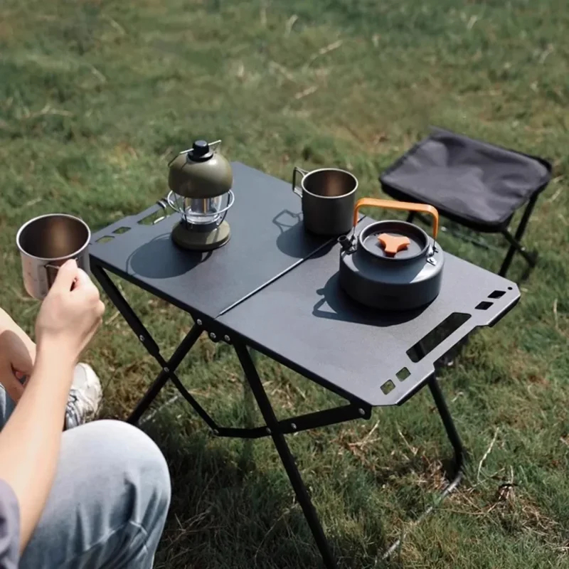 Foldable Outdoor Camping Beach - Outdoor Camping Table With Storage ulasan dan harga