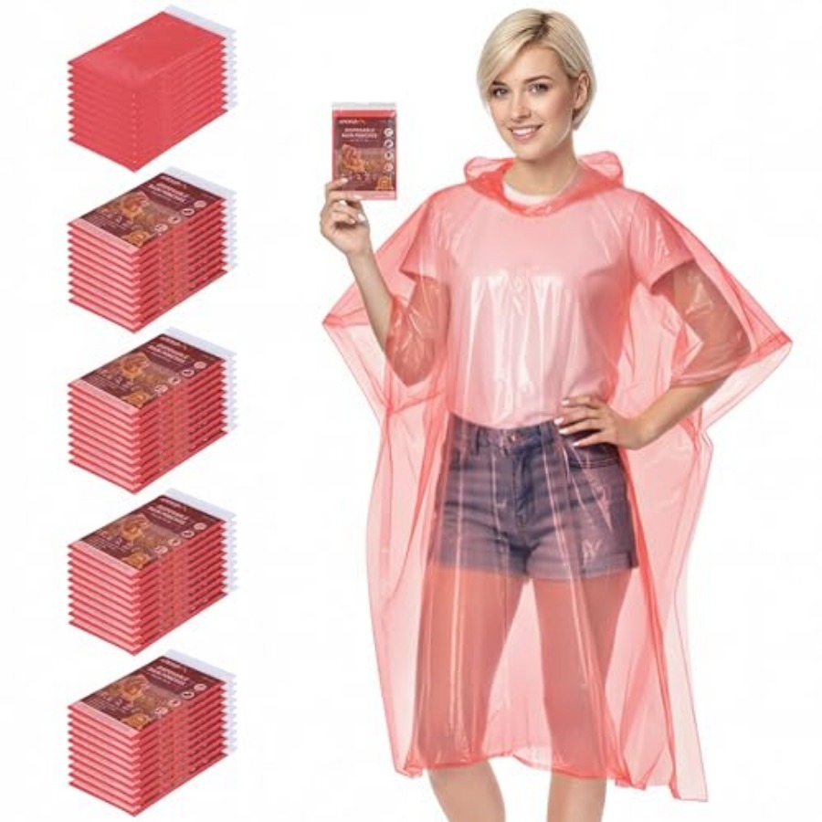 APEXUP Disposable Rain Ponchos - Camping Rain Poncho ulasan dan harga