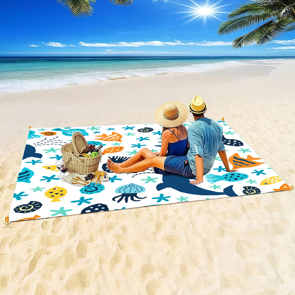 200x240cm Extra Large Bohemian - Outdoor Camping Mats Large ulasan dan harga