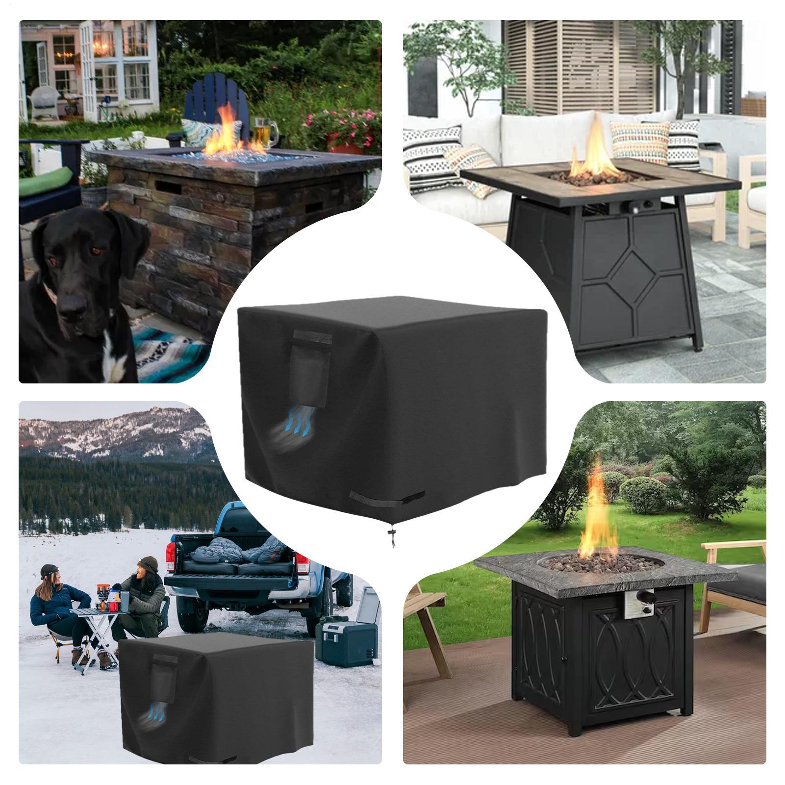Fire Pit Cover Square 30 Inch  - Outdoor Camping Fire Pit ulasan dan harga