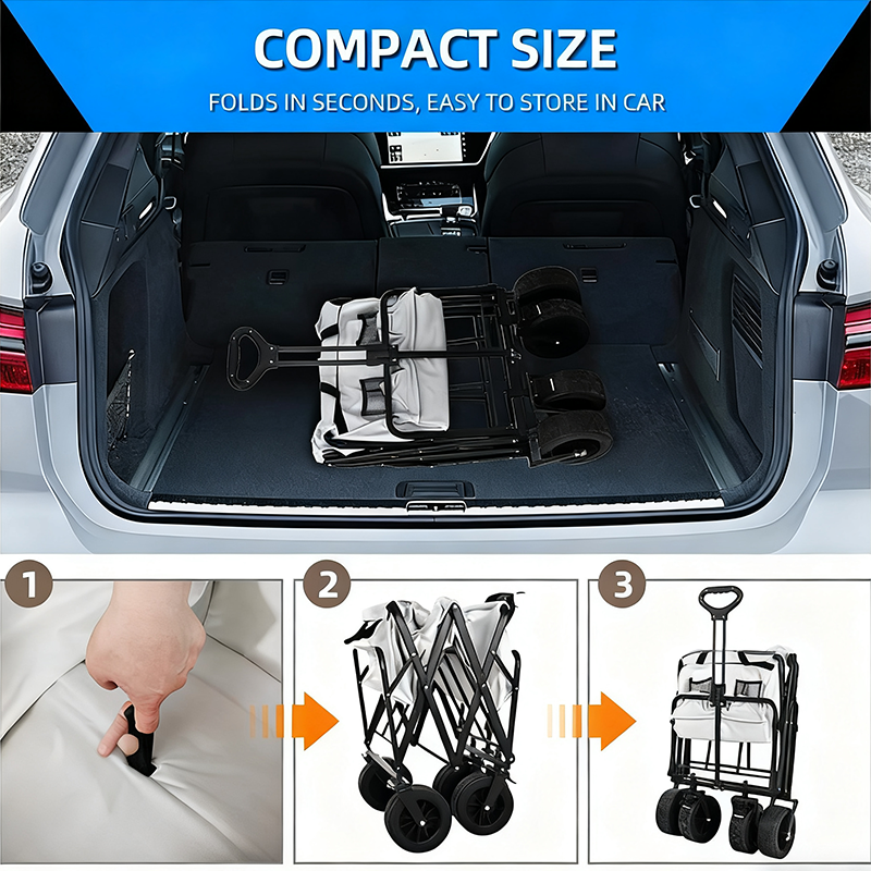 Portable Trolley Garden car Ca - Outdoor Camping Shop ulasan dan harga