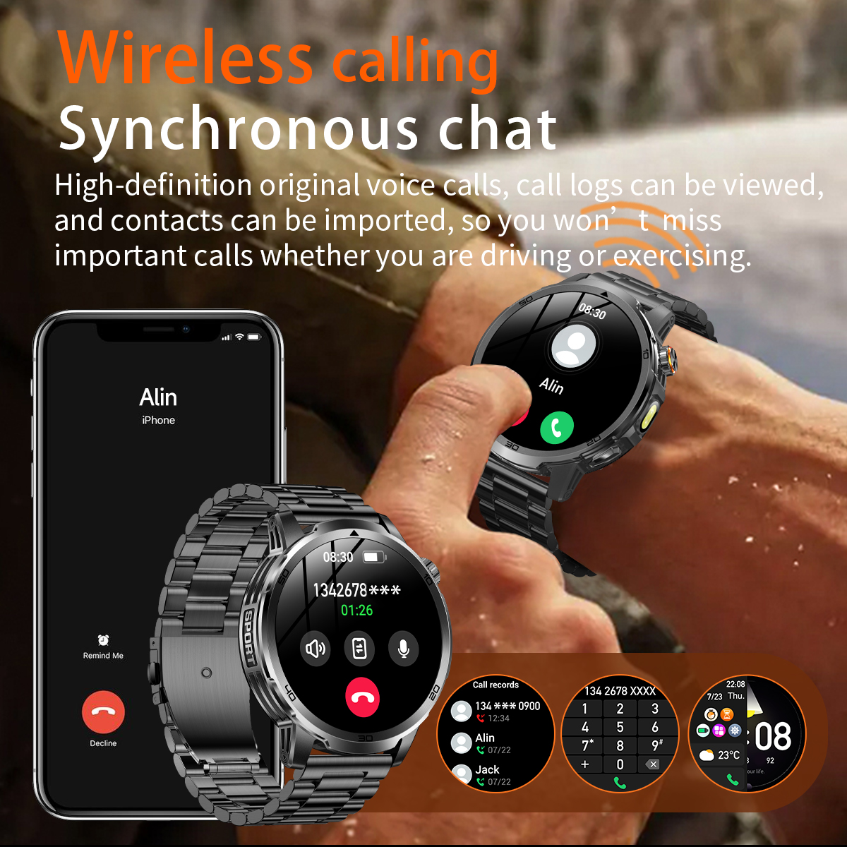 2026 New  Outdoor Smart Watch  - Outdoor Camping Japan ulasan dan harga