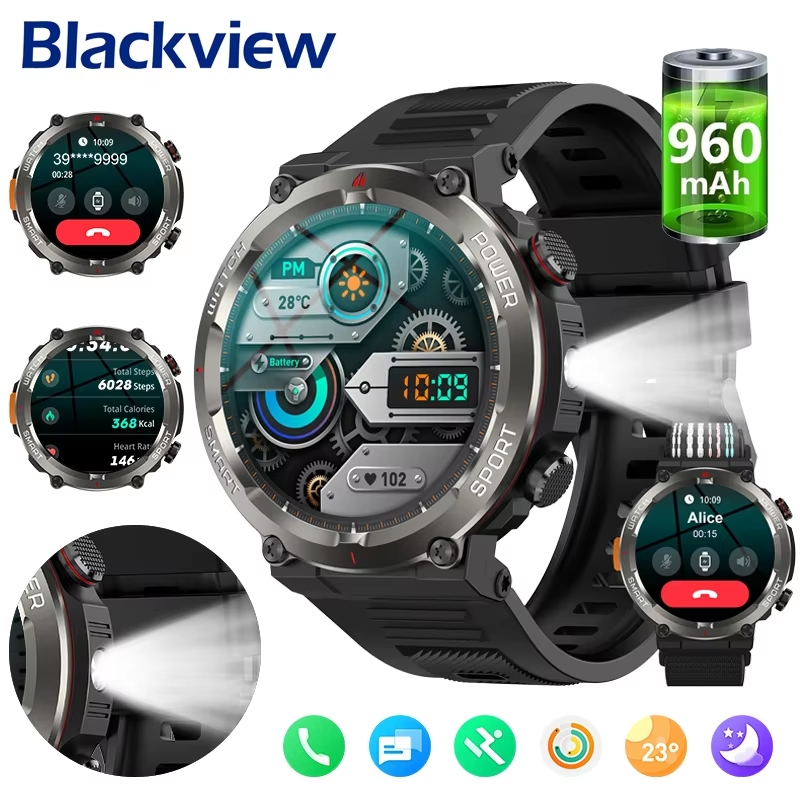 Blackview W50Pro Bluetooth Cal - Outdoor Camping Japan ulasan dan harga