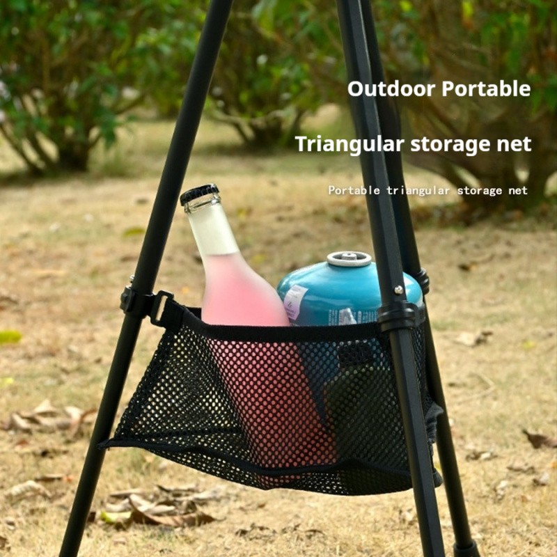 Portable Triangular Under Tabl - Outdoor Camping Table With Storage ulasan dan harga