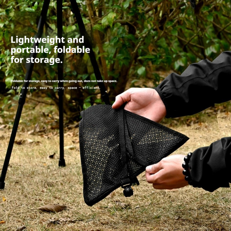 Portable Triangular Under Tabl - Outdoor Camping Table With Storage ulasan dan harga