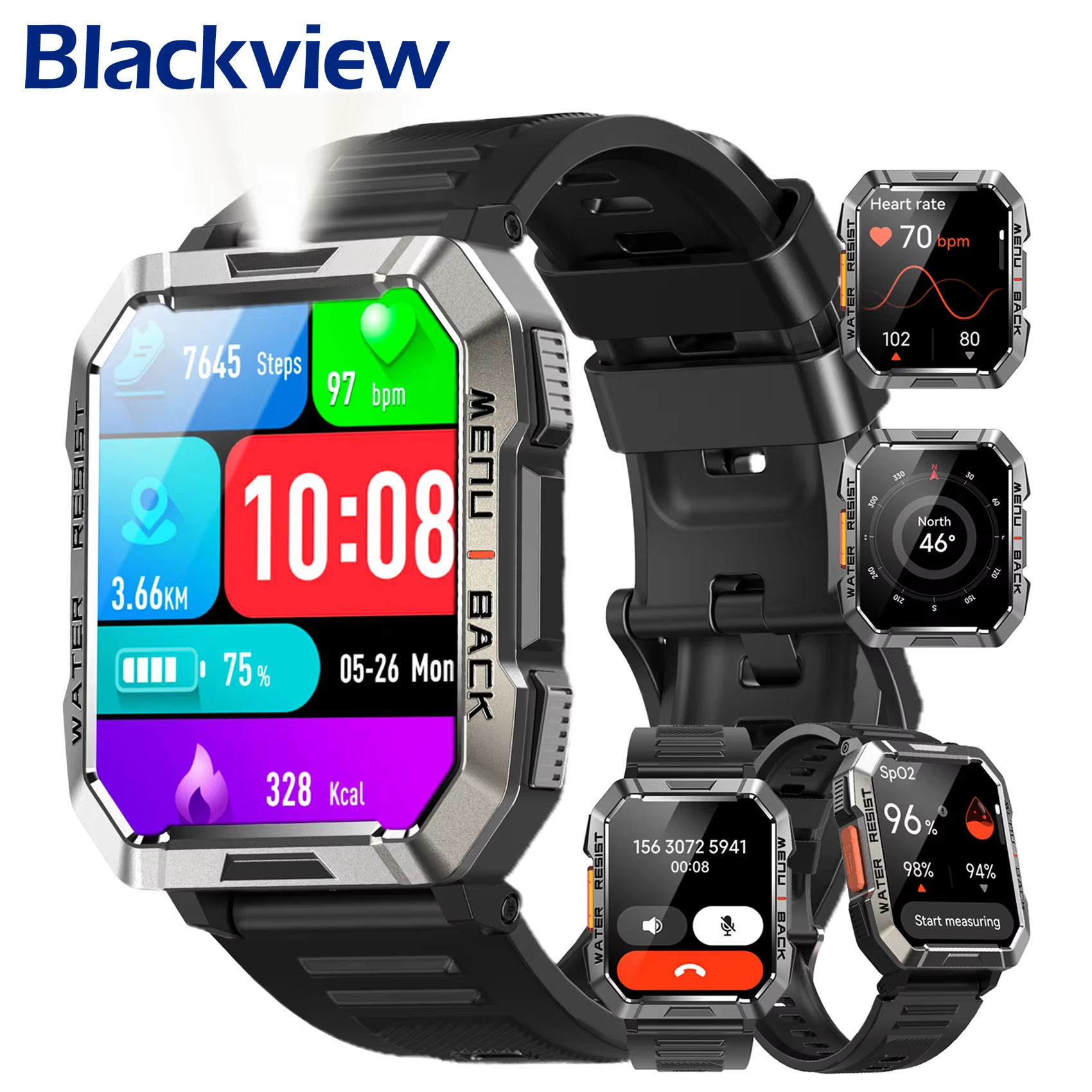 Blackview W60 Waterproof Smart - Outdoor Camping Japan ulasan dan harga