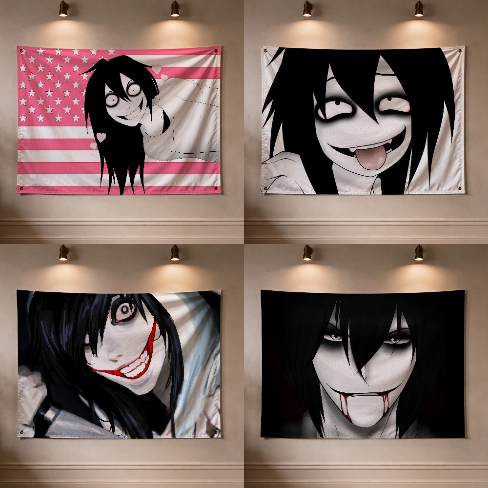 Cartoon Jeff the Killer wallpa - Outdoor Camping Wallpaper ulasan dan harga